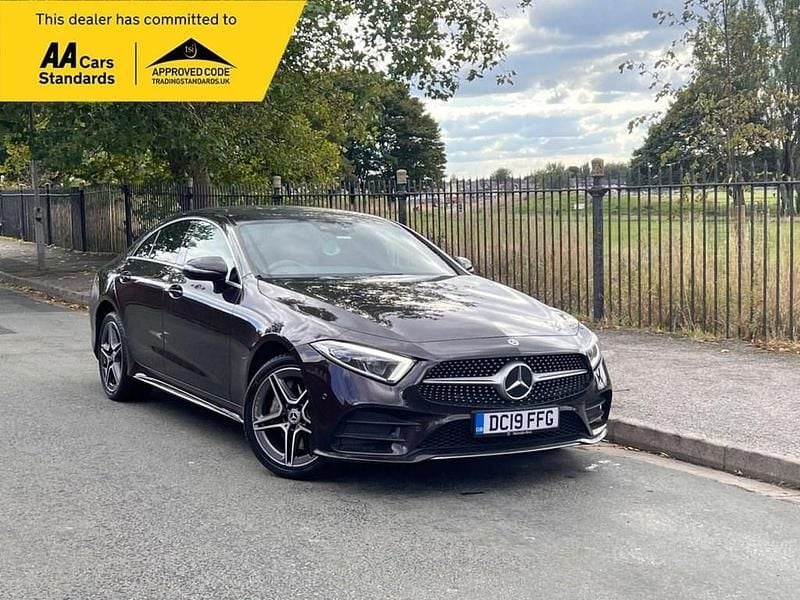 Black Used 2019 Mercedes CLS350 AMG line Coupe | £17,495 (Super price) - Image 1/4