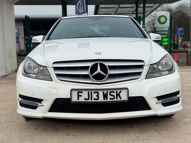 Used Mercedes C180 AMG 2013 White Sedan