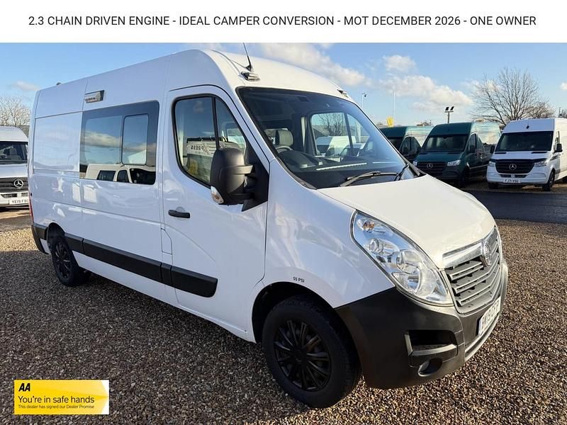 Used Vauxhall Movano 130 HP (95 kW) 2019 White MPV