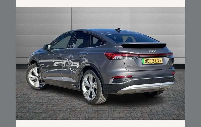 Used Audi Q4 Sportback e-tron S-Line 150 kW (204 HP) 2022 Grey SUV