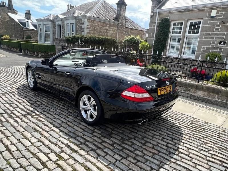 Used Mercedes SL350 315 HP (231 kW) 2009 Black Cabriolet