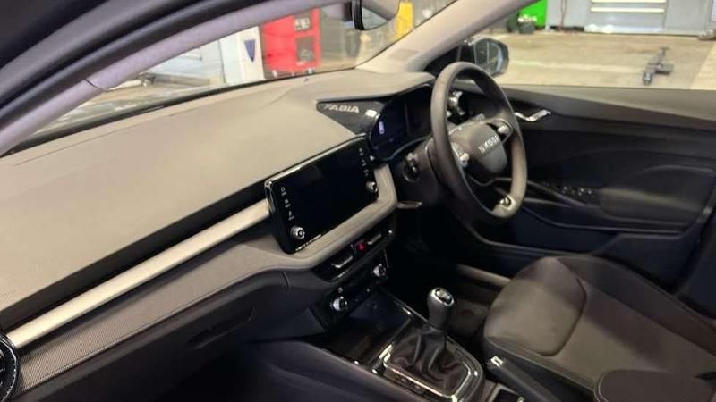 Used Skoda Fabia Design Edition 80 HP (58 kW) 2025 Graphite grey metallic black magic pearl effect Hatchback