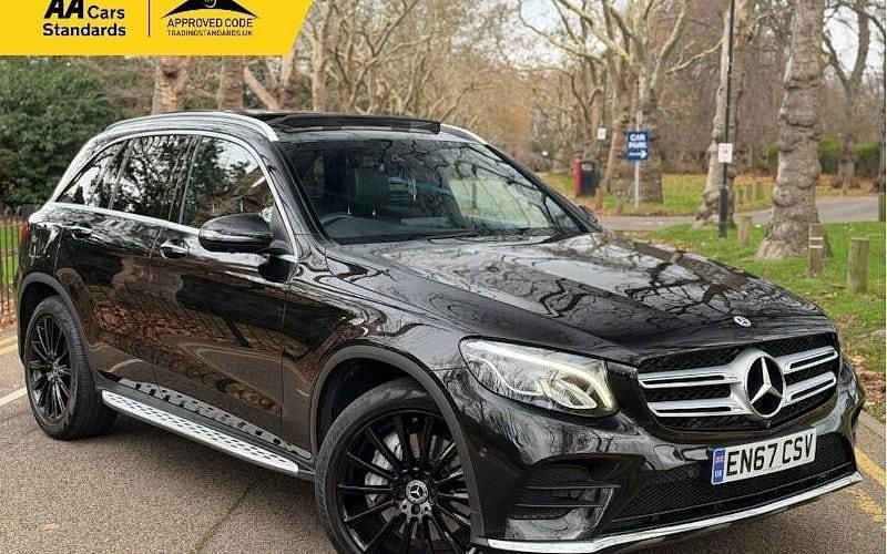 Used Mercedes GLC350 AMG line 258 HP (189 kW) 2017 Black Estate