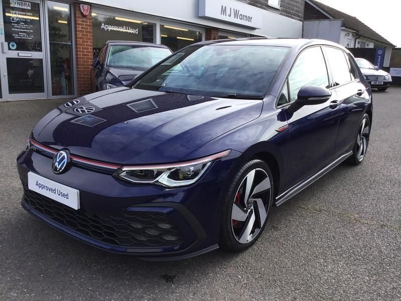 Used VW Golf VIII GTI 245 HP (180 kW) 2022 Blue Hatchback