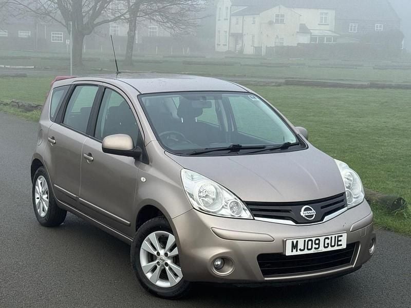 Used Nissan Note Acenta 88 HP (64 kW) 2009 Beige MPV