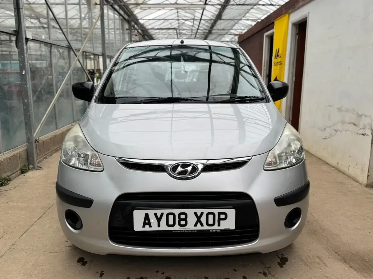 Used Hyundai i10 Classic 66 HP (48 kW) 2008 Silver Hatchback