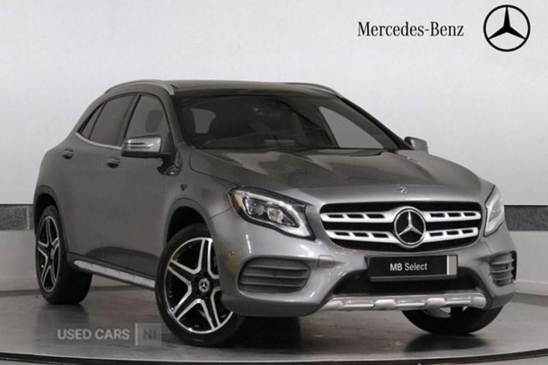 Used Mercedes GLA250 AMG Line Premium Plus 211 HP (155 kW) 2018 Grey SUV
