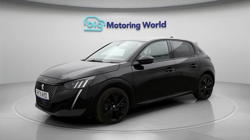 Used Peugeot 208 GT 102 HP (75 kW) 2022 Black Hatchback