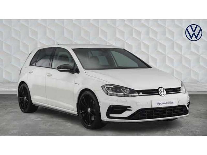 White Used 2019 VW Golf VII R Hatchback | £23,981 (Good price) - Image 1/4