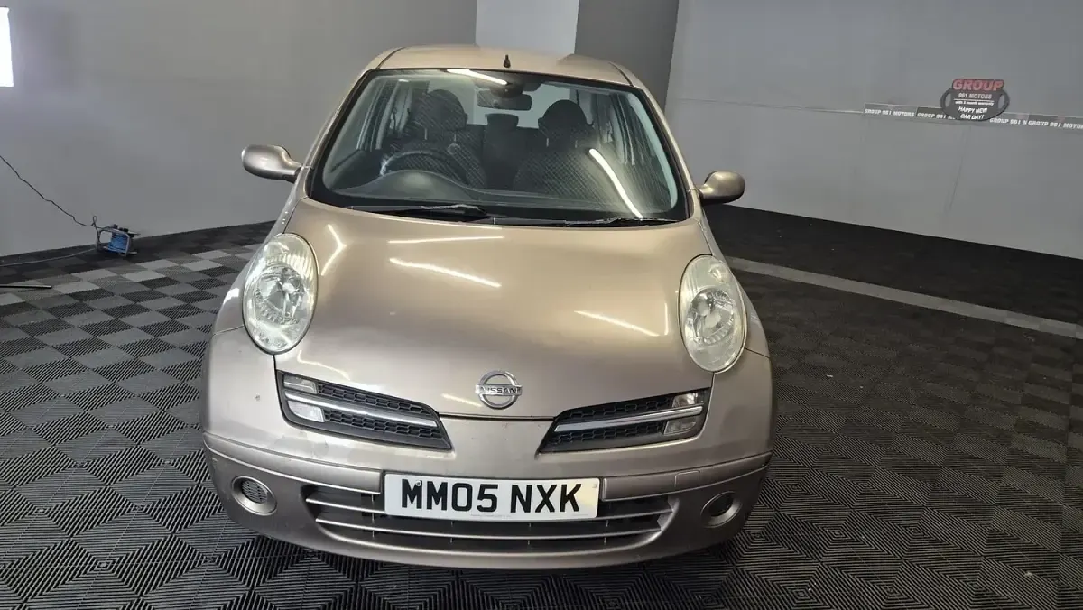 Used Nissan Micra 88 HP (64 kW) 2005 Beige Hatchback