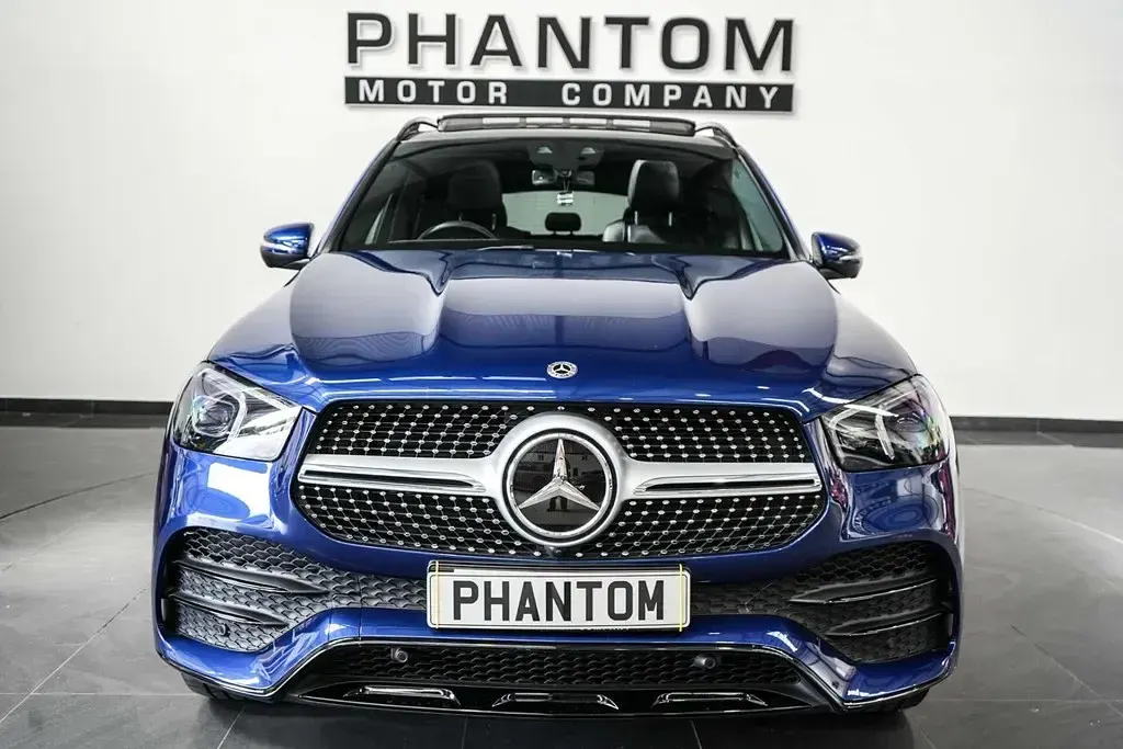 Used Mercedes GLE300 AMG line 245 HP (180 kW) 2020 Blue SUV