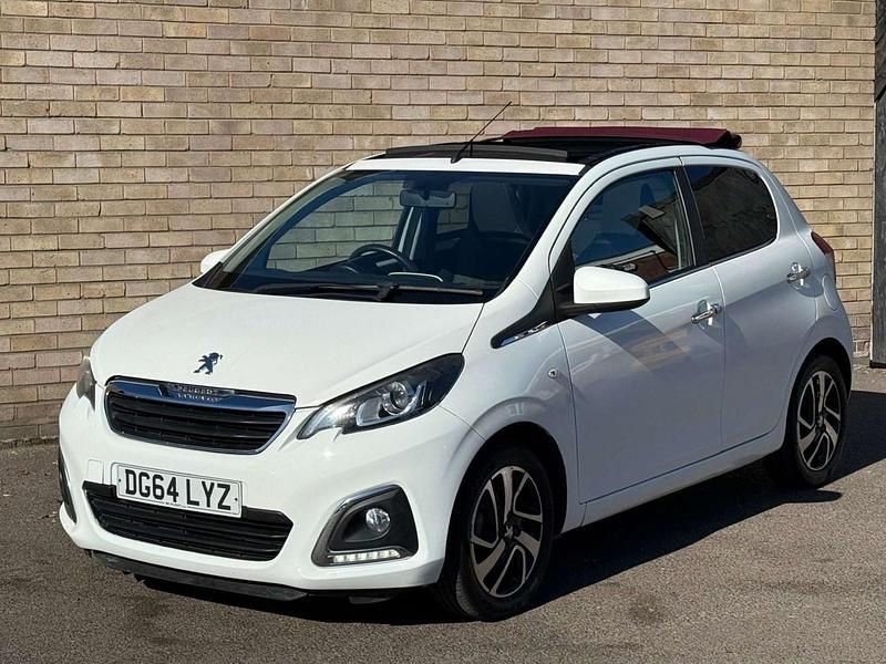 White Used 2014 Peugeot 108 Allure Hatchback | £3,775 (Fair price) - Image 1/3