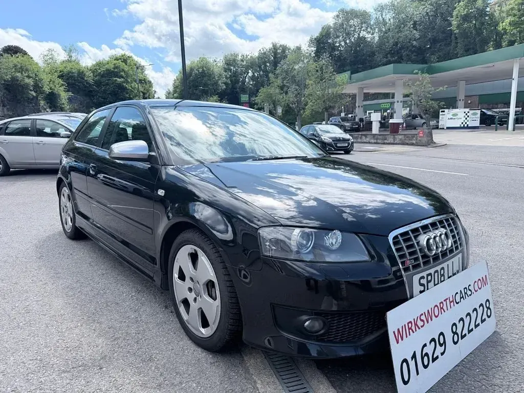 Used Audi S3 Sportback Business 261 HP (191 kW) 2008 Black Hatchback