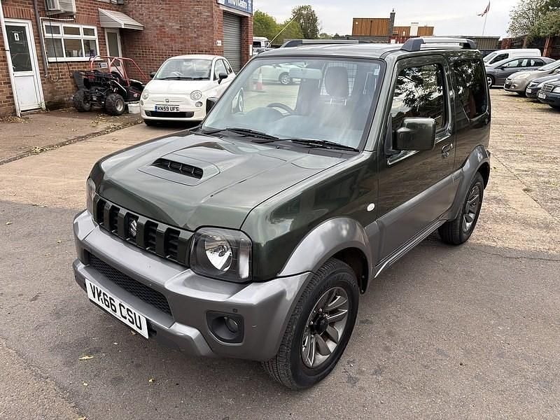 Used Suzuki Jimny SZ4 85 HP (62 kW) 2016 Green SUV
