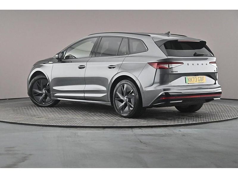 Used Skoda Enyaq iV vRS 183 kW (250 HP) 2024 Graphite grey metallic SUV