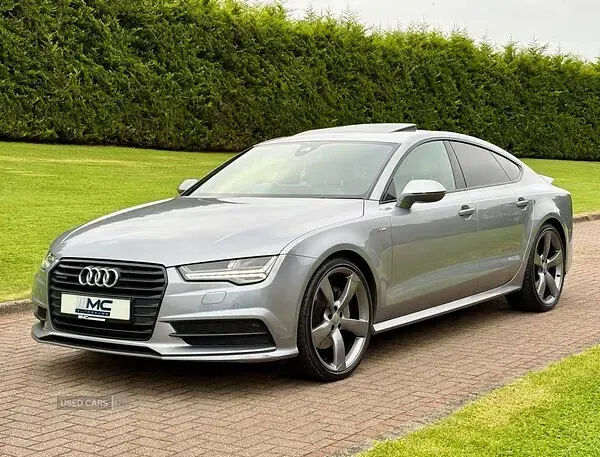 Used Audi A7 Black Edition 2015 Grey Hatchback