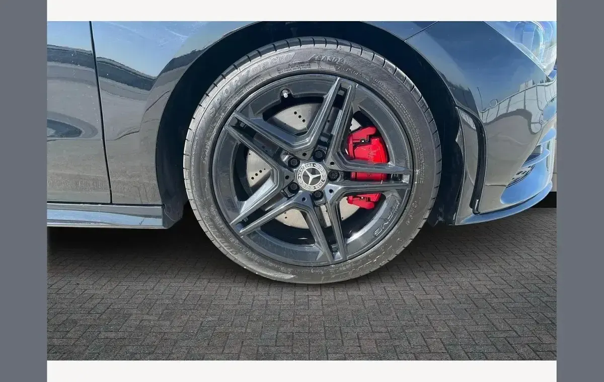 Used Mercedes CLA250 AMG line 224 HP (164 kW) 2021 Cosmos black Sedan