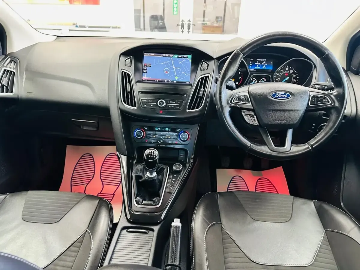 Used Ford Focus Titanium X 2015 Blue Hatchback