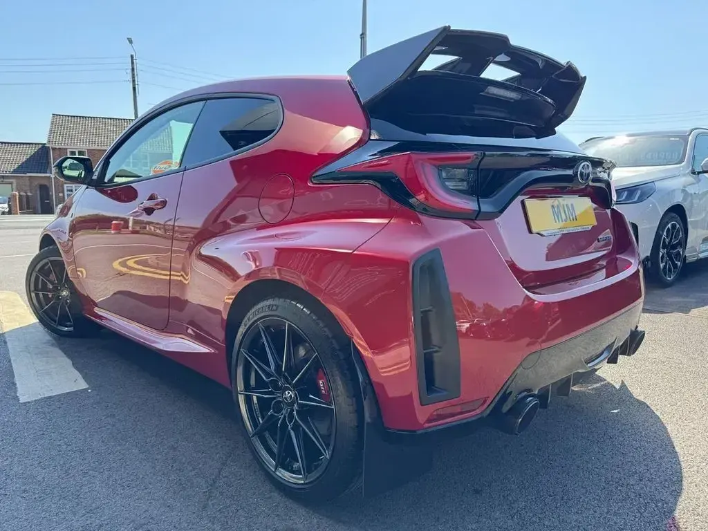 Used Toyota Yaris 2023 Red Hatchback