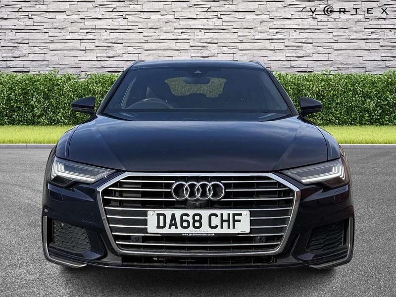 Used Audi A6 S-Line 204 HP (150 kW) 2018 Blue Estate