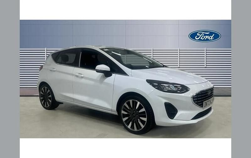 White Used 2022 Ford Fiesta Titanium X Hatchback | £12,307 (Fair price) - Image 1/4