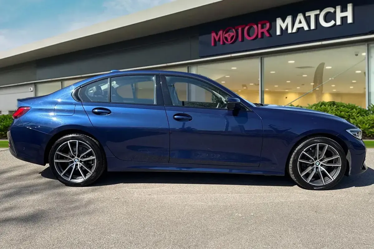 Used BMW 320 Sport Line 2020 Blue Sedan