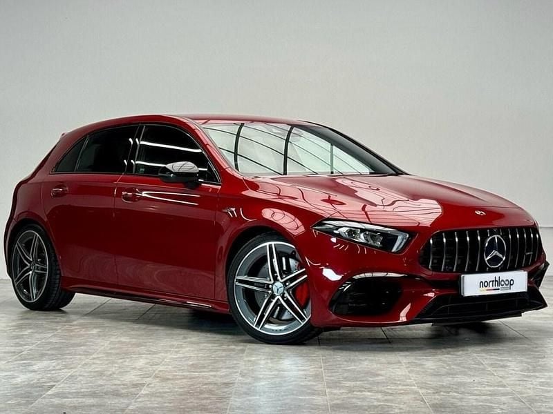 Red Used 2021 Mercedes A45 AMG AMG Hatchback | £33,650 (Super price) - Image 1/4