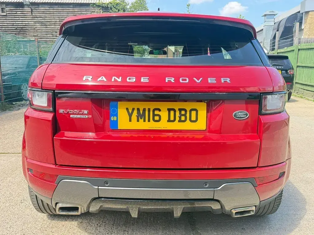 Gebraucht Land Rover Range Rover evoque HSE Dynamic 2016 Rot SUV