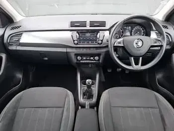 Used Skoda Fabia SE L 75 HP (55 kW) 2018 White Hatchback