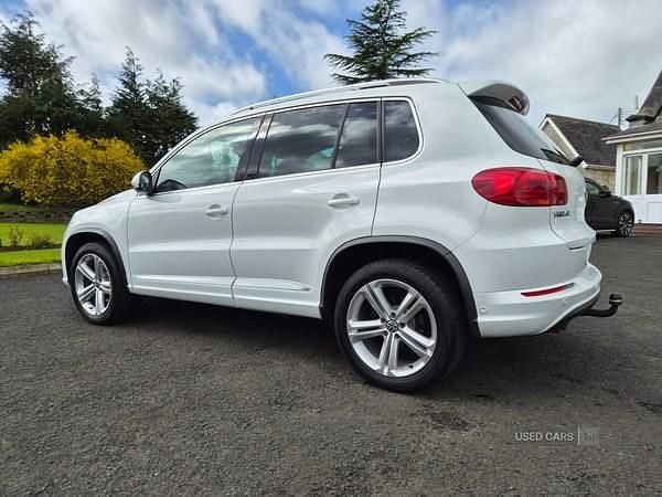 Used VW Tiguan R-line Edition 150 HP (110 kW) 2016 White SUV