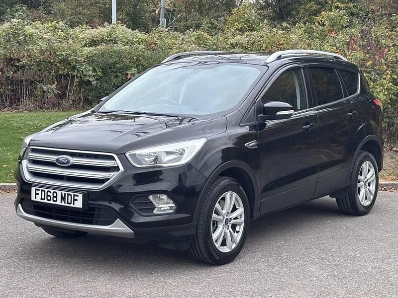 Black Used 2018 Ford Kuga Zetec SUV | £10,600 (Good price) - Image 1/4