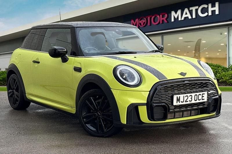 Yellow Used 2023 Mini Cooper Hatch Hatchback | £19,990 (Fair price) - Image 1/4