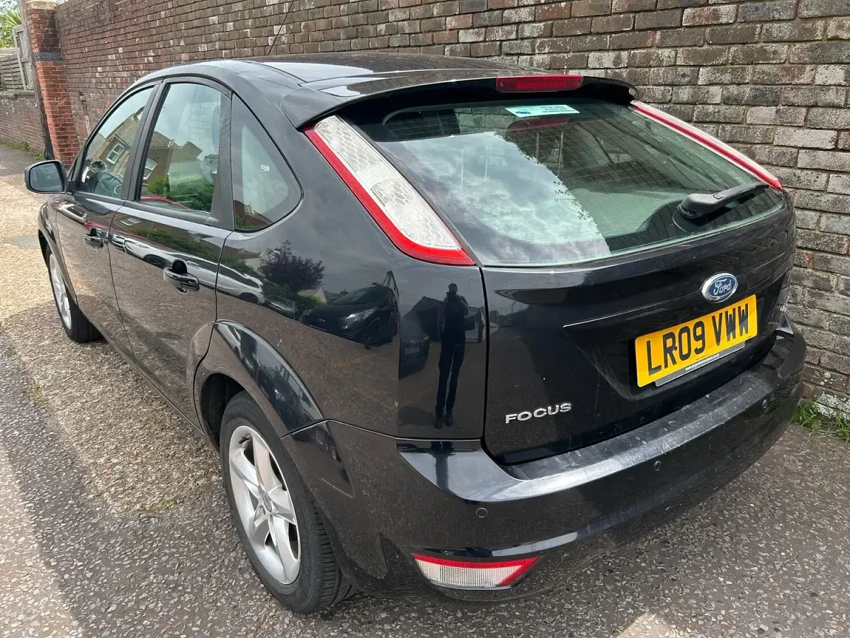 Used Ford Focus Zetec 2009 Black Hatchback