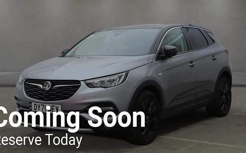 Used Vauxhall Grandland X SRi 131 HP (96 kW) 2021 Grey SUV
