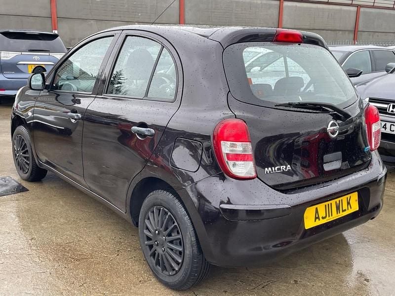Used Nissan Micra Visia 2011 Black Hatchback