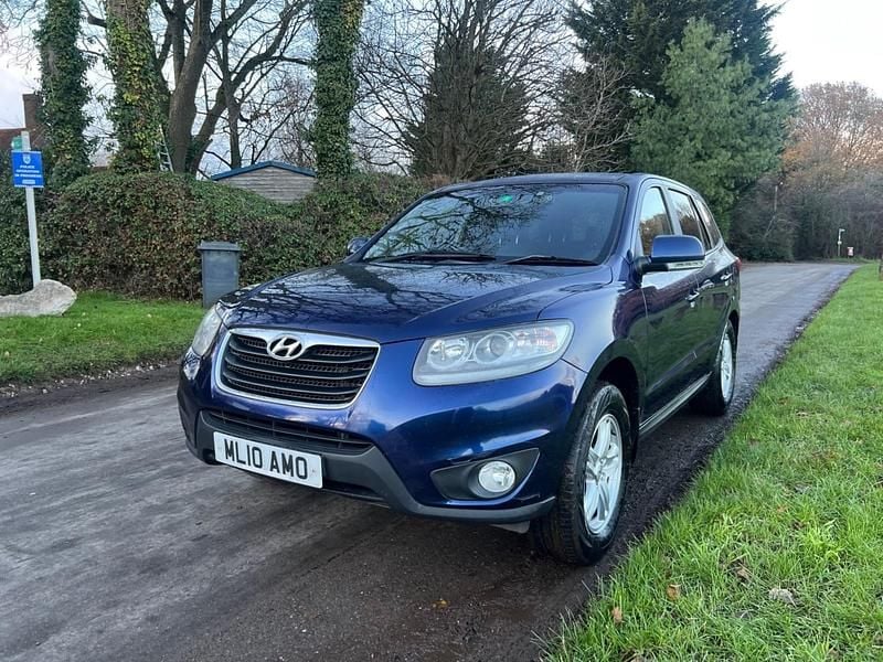 Used Hyundai Santa Fe Style 194 HP (142 kW) 2010 Blue SUV