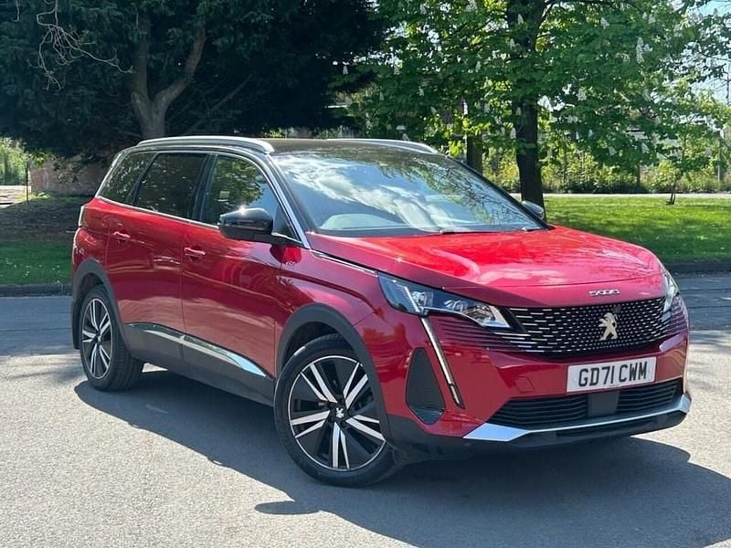 Red Used 2022 Peugeot 5008 Premium MPV | £23,995 (Fair price) - Image 1/4
