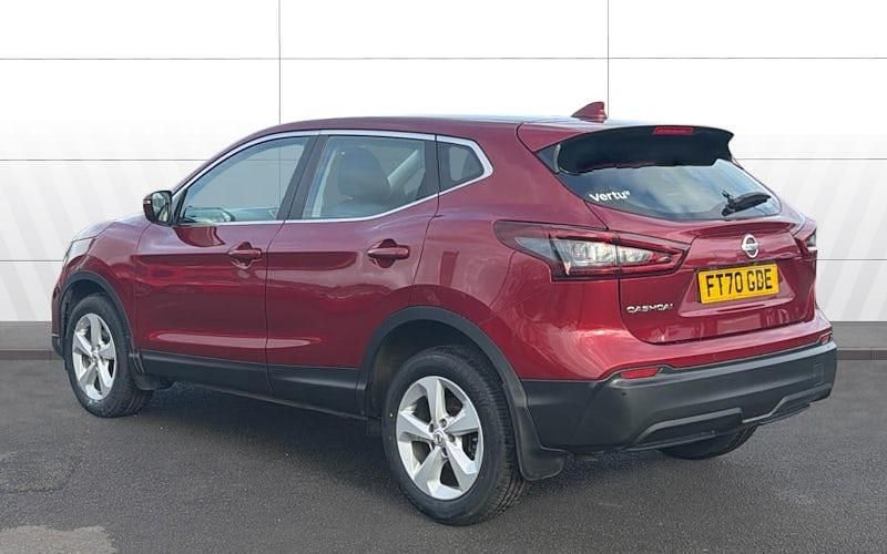 Used Nissan Qashqai Acenta Premium 158 HP (116 kW) 2021 Red SUV