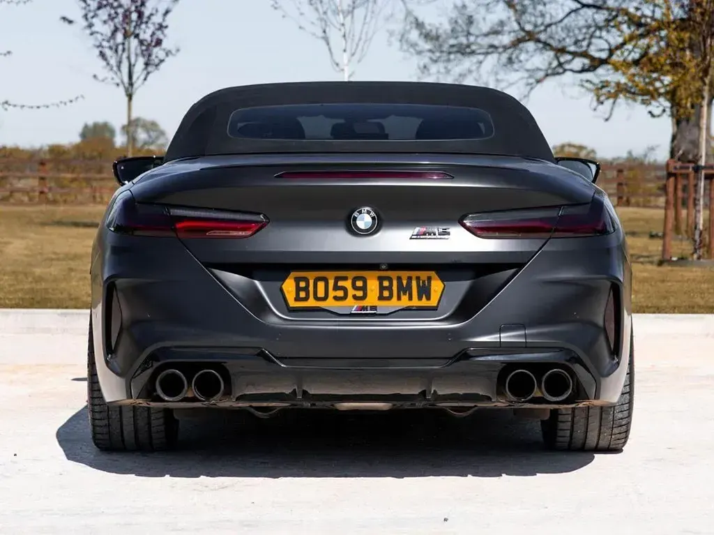 Used BMW M8 Competition Edition 625 HP (459 kW) 2019 Black Cabriolet