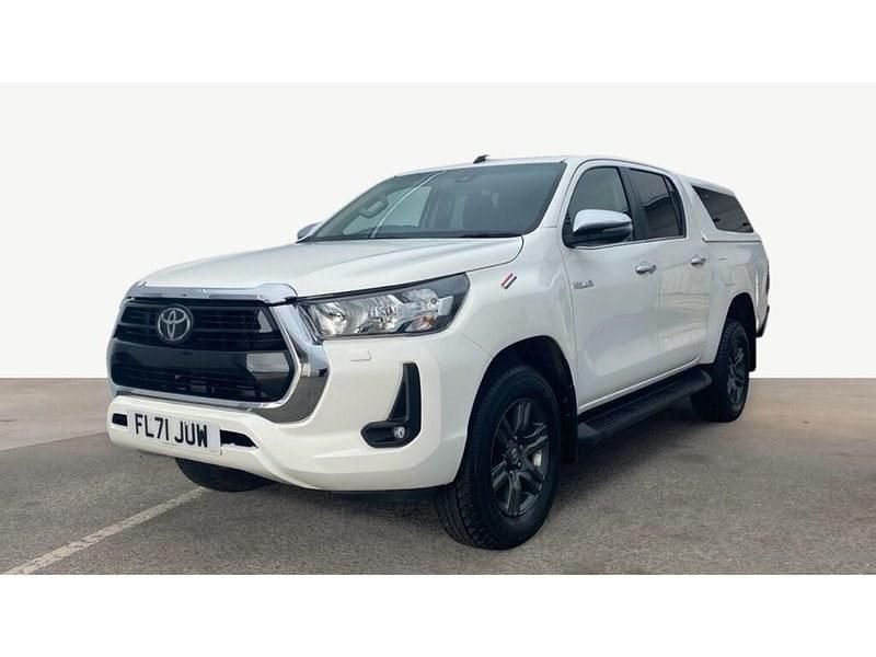White Used 2021 Toyota HiLux Pickup | £20,995 (Super price) - Image 1/4