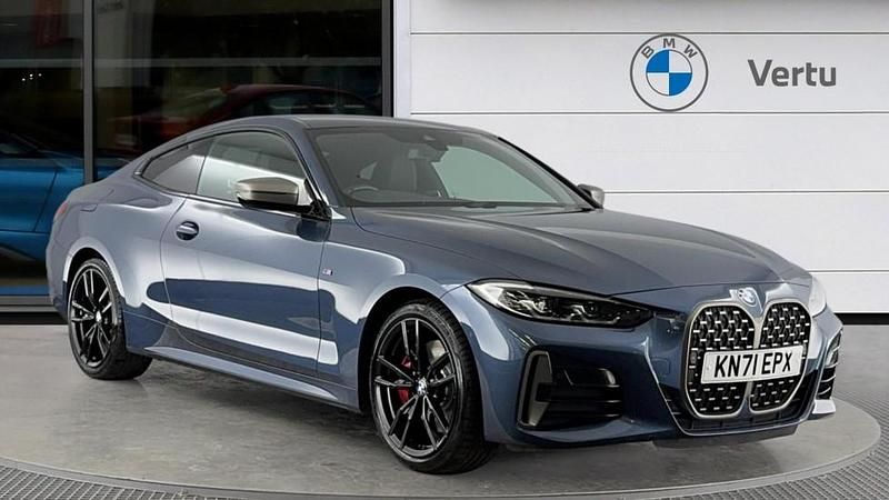 Used BMW M440 M Sport 374 HP (275 kW) 2021 Blue Sedan