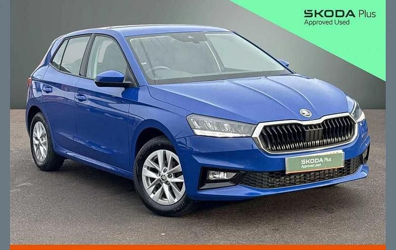 Used Skoda Fabia Comfort 79 HP (58 kW) 2022 Energy blue Hatchback