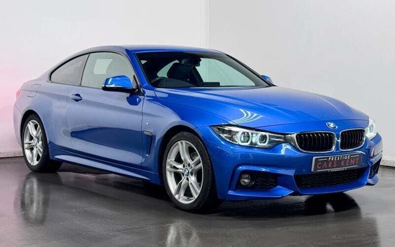 Blue Used 2019 BMW 420 M Sport Coupe | £14,350 (Super price) - Image 1/4