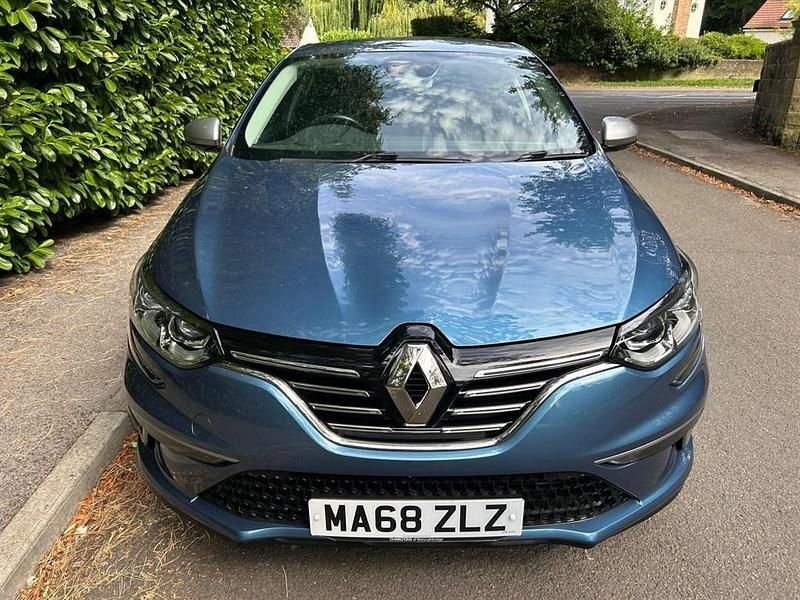 Blue Used 2018 Renault Mégane GT Line GT-Line Hatchback | £10,495 (Fair price) - Image 1/4