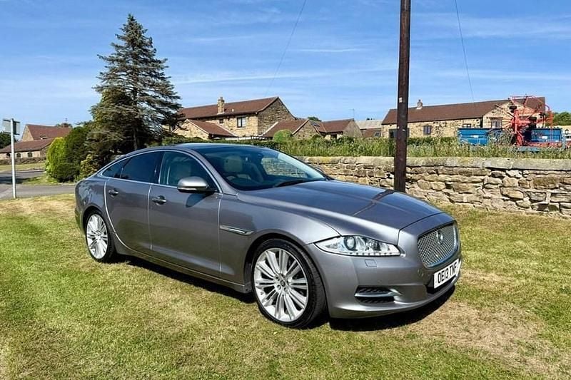Grey Used 2013 Jaguar XJ Portfolio Sedan | £6,995 (Fair price) - Image 1/1