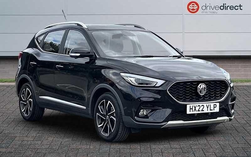 Metallic black pearl Used 2022 MG ZS Exclusive Sedan | £13,350 (Fair price) - Image 1/4