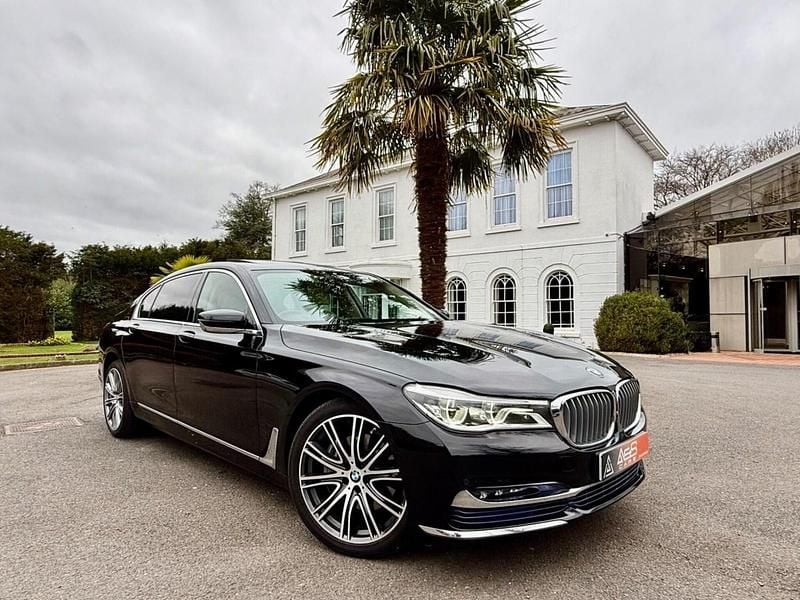 Used BMW 740L Comfort Edition 2016 Black Sedan