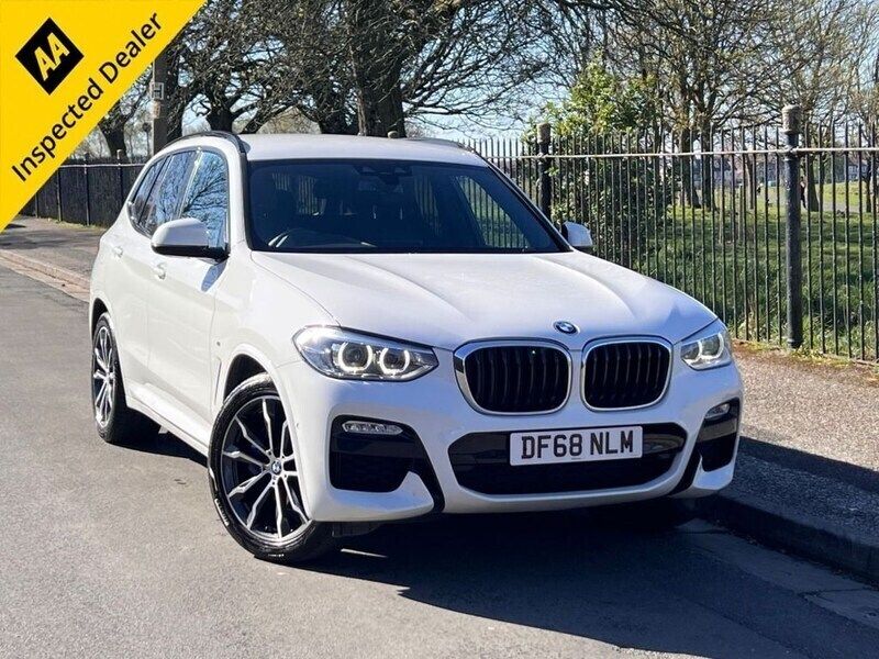 White Used 2019 BMW X3 M Sport SUV | £17,495 (Fair price) - Image 1/4