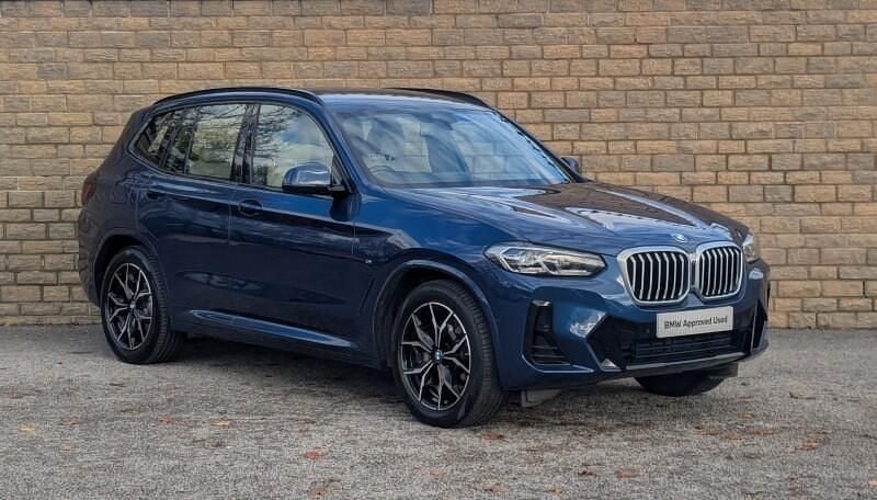 Blue Used 2023 BMW X3 M Sport SUV | £39,690 (Super price) - Image 1/4