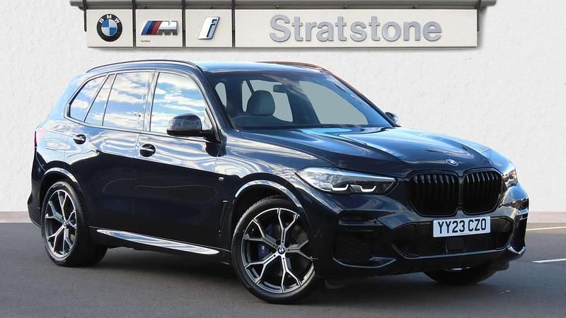 Black Used 2023 BMW X5 M Sport SUV | £47,491 (Good price) - Image 1/4